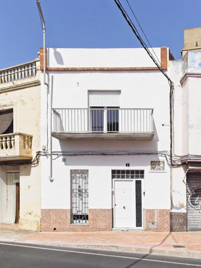 Casa En La Playa Valencia El Perello Villa Mareny Barraquetas Luaran gambar